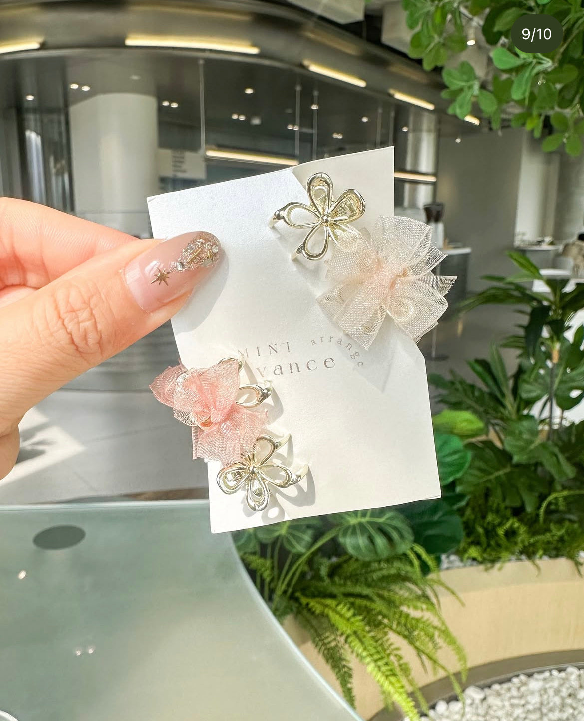 迷你4件套雪紡抓夾 日本製造🇯🇵