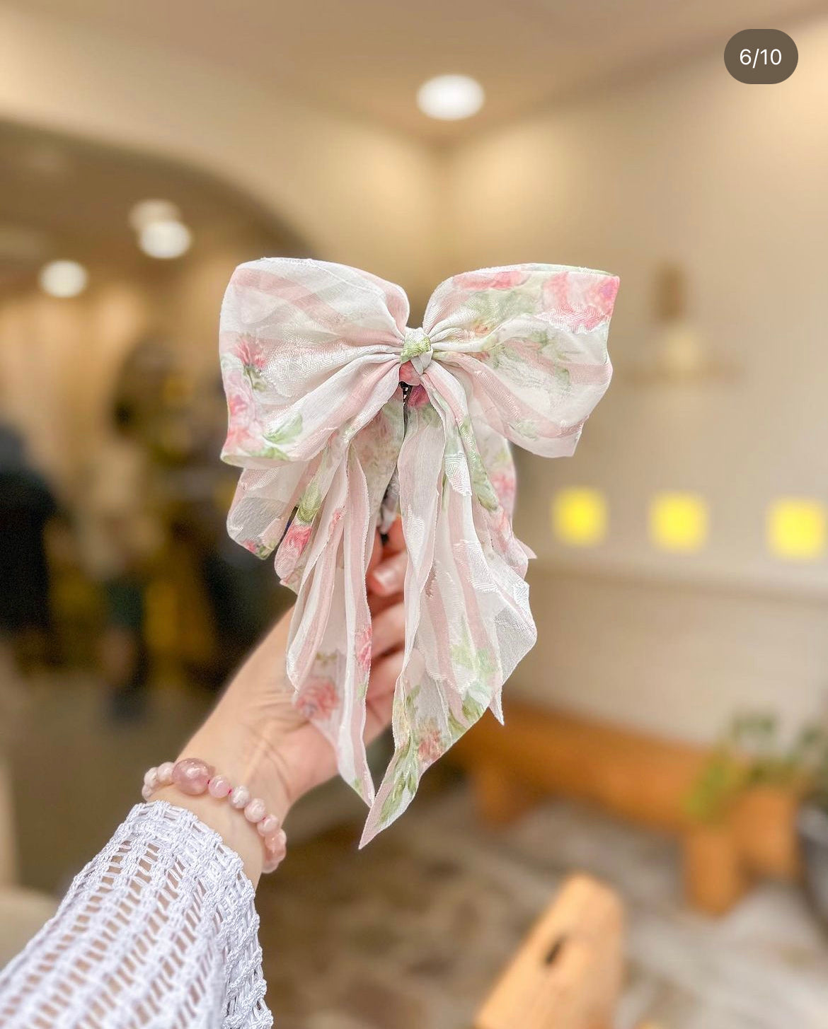 🧺野餐風間條紋碎花香蕉夾
