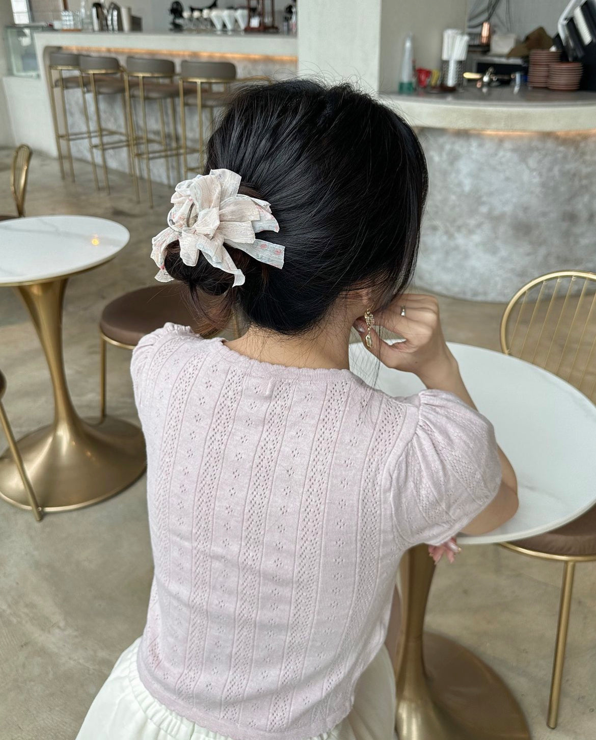 👘和風碎花迷李丸子夾