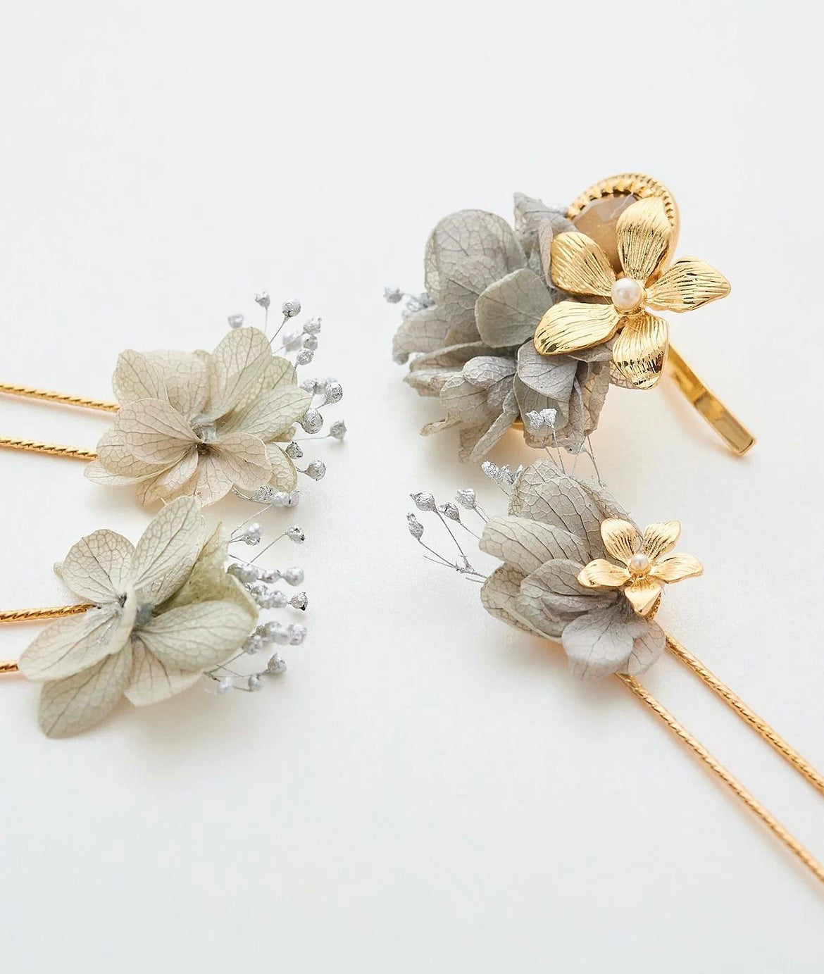 日本製🇯🇵乾花髮插套裝