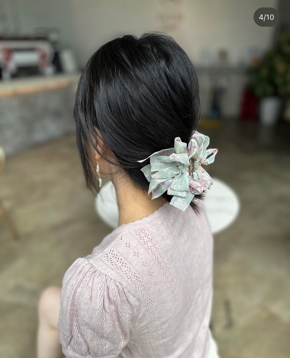 👘和風碎花迷李丸子夾