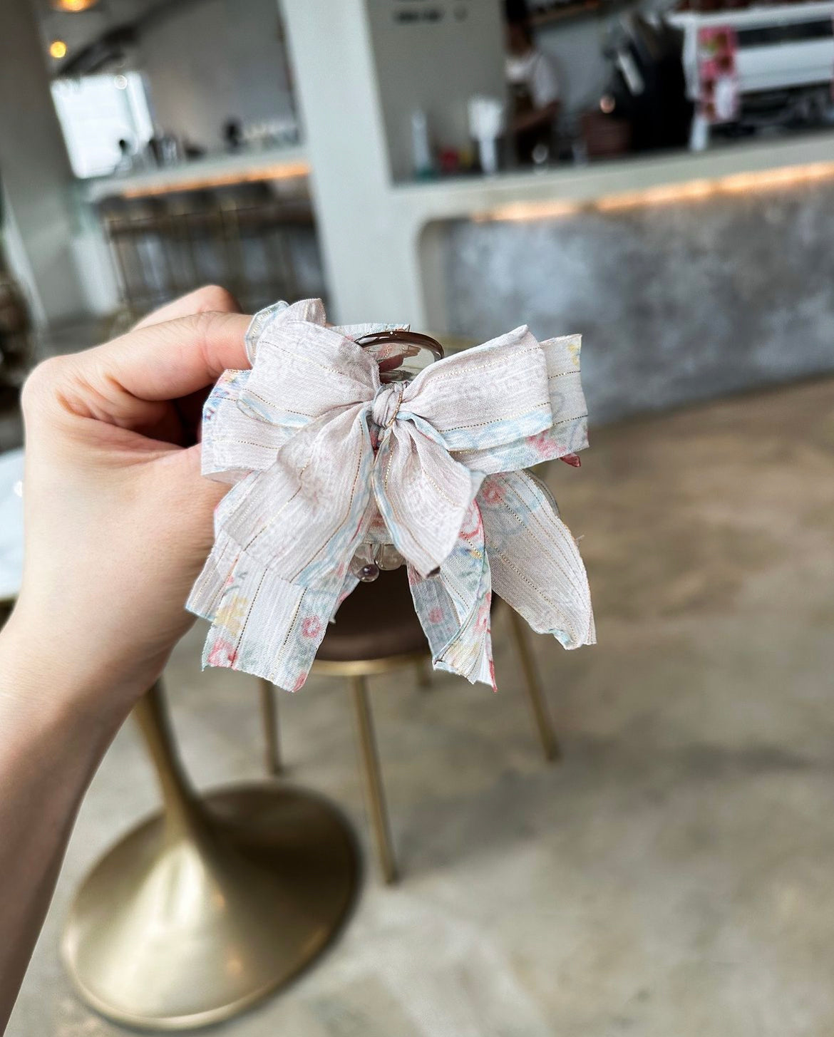 👘和風碎花迷李丸子夾