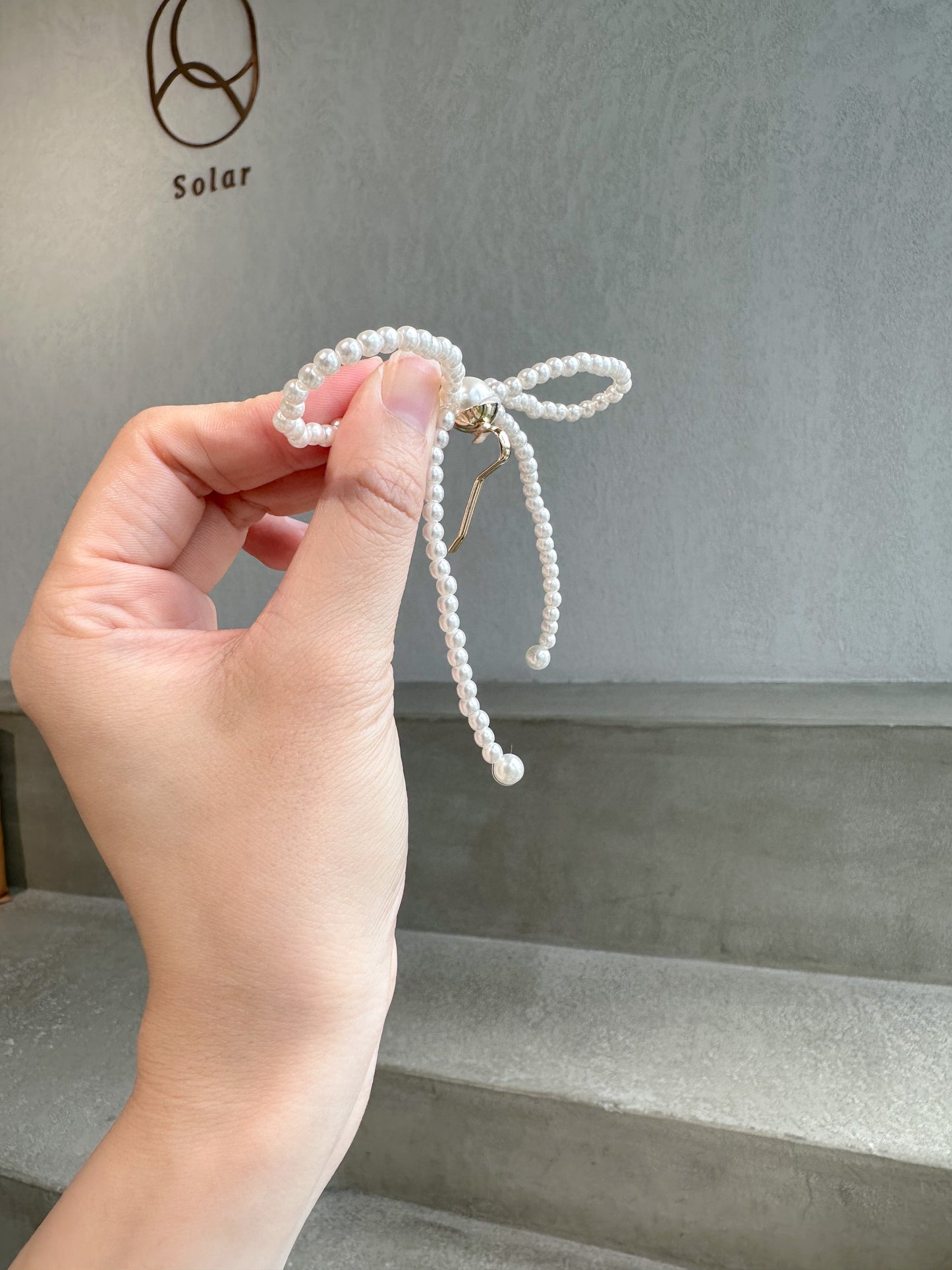 🐚手工珍珠髮插