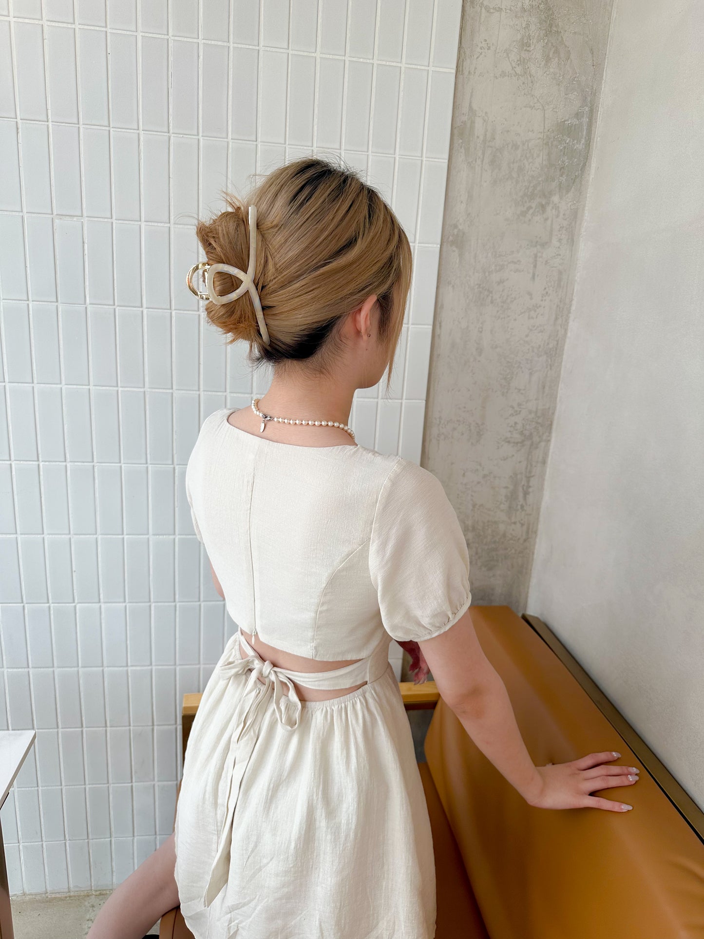 🐚雲石紋加大號鯊魚夾 kf