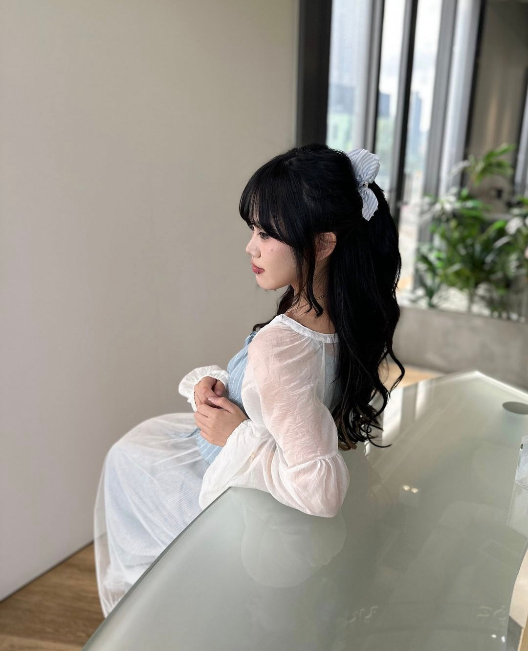 夏日繽紛間條香蕉夾