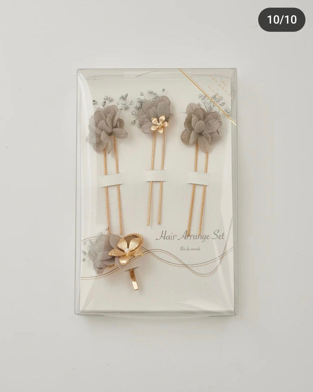 日本製乾花髮插套裝