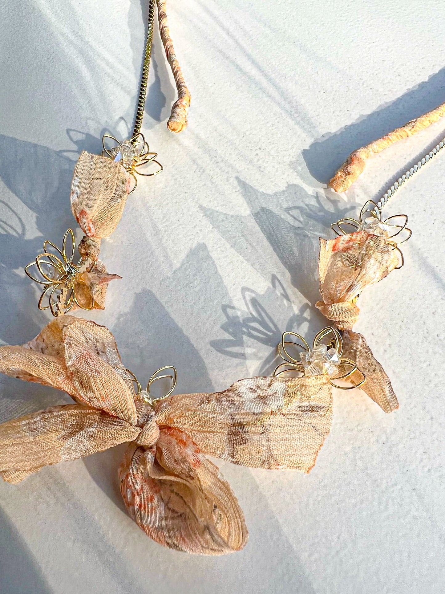🌸韓國立體花花髮鏈頭箍