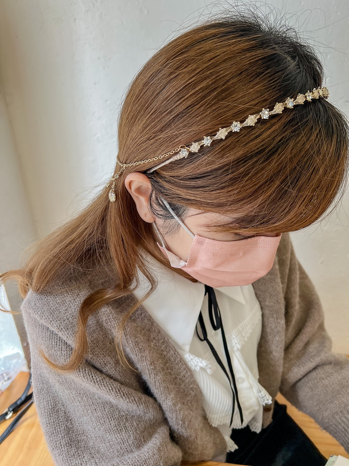 👑韓國公主蕾絲雙層髮鏈' 人氣熱賣款🔥
