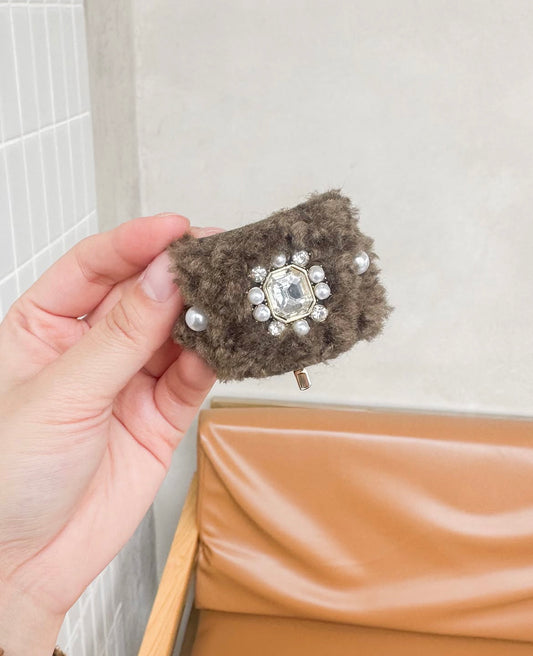 雪花閃石羊羔毛髮箍