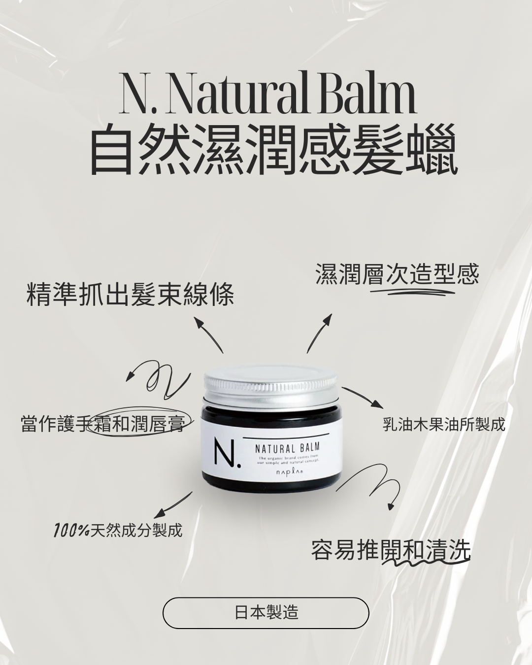 Napla N. 造型蠟/造型油