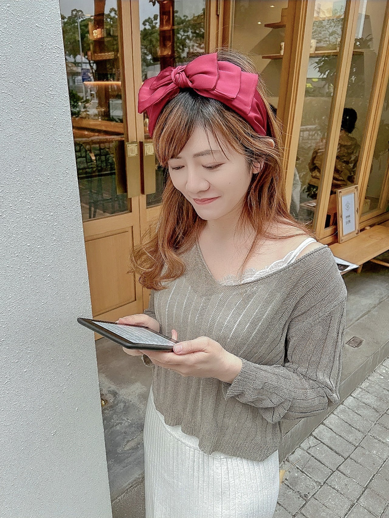 🎀韓國雙層蝴蝶頭箍
