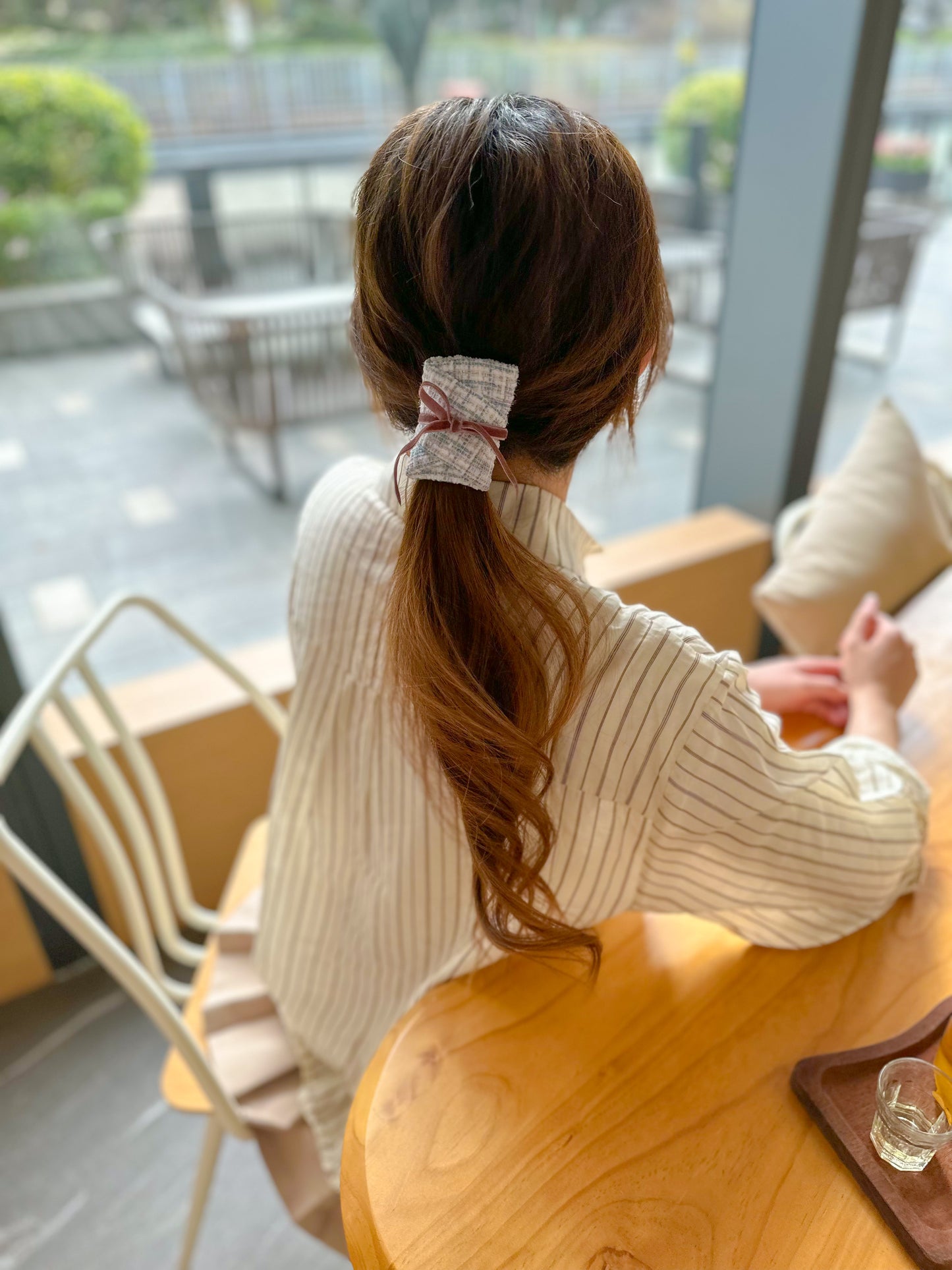 👩🏻‍🌾日本製田園風格紋髮箍